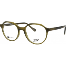 FRAIMS Brille Unisex FRAIMS NATURE 03-31080-02 Naoki, Oliv meliert glänzend