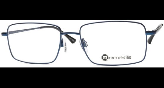 meineBrille 04-12030-01, Marineblau Schräg links - Ansicht 2