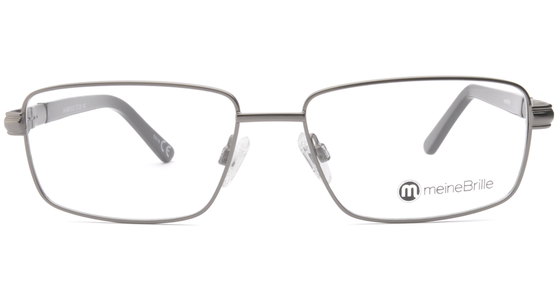 meineBrille 04-69070-02, Dunkel Gun/Schwarz front - Ansicht 3