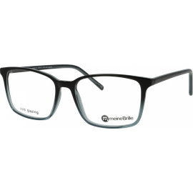 meineBrille Brille Unisex meineBrille 04-30020-01 Schwarz / Blau glänzend