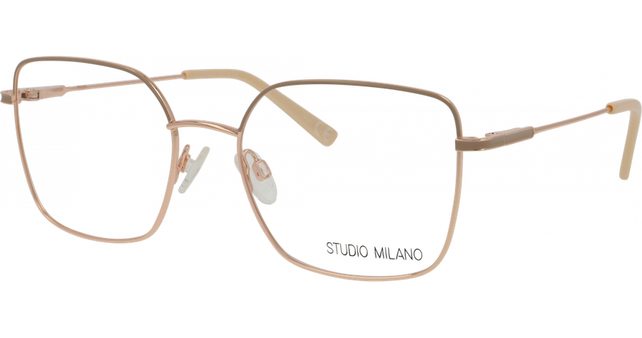 Studio Milano Brille Damen Studio Milano 01-33060-01 5419 rosé gold glzd./cremé Ansicht 1