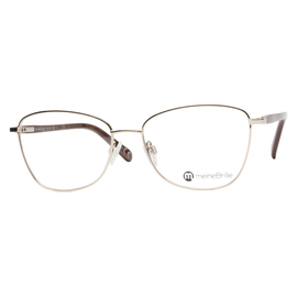 meineBrille 04-06030-02, Gold/Nougat links