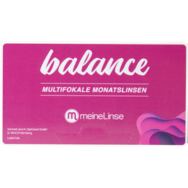 meineLinse balance multifokale Monatslinsen 3er