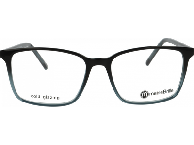meineBrille Brille Unisex meineBrille 04-30020-01 Schwarz / Blau glänzend Ansicht 2