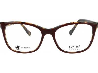 FRAIMS Brille Damen FRAIMS NATURE 03-31100-01 Ivy, Bordeaux / Havanna glänzend Ansicht 2