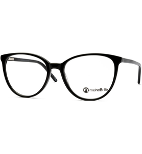 meineBrille 04-06000-01, Schwarz links - Ansicht 2
