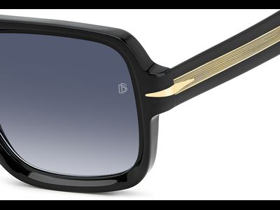 David Beckham Sonnenbrille Herren David Beckham DB 7151/S 55 Schwarz Ansicht 3
