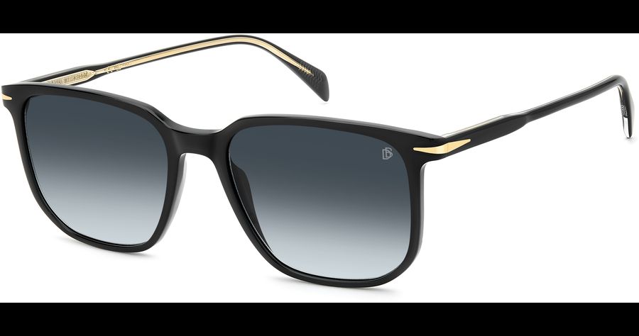 David Beckham Sonnenbrille Herren David Beckham DB 1141/S 55 Schwarz Ansicht 1