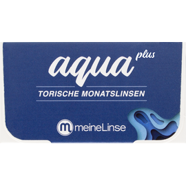 Monatslinsen Torisch meineLinse aqua plus torische Monatslinsen 3er