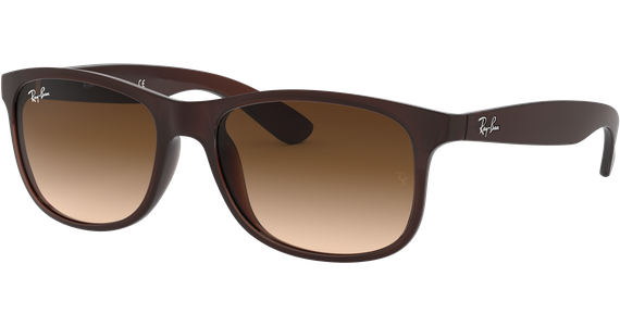 Ray-Ban RB4202 Andy Matt Braun / Verlauf Braun 607313 55 - Ansicht 1