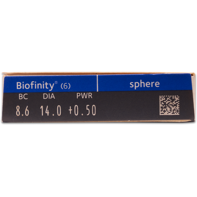 Monatslinsen Sphärisch Biofinity 6er Ansicht 3