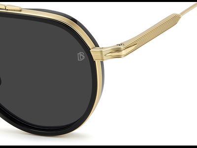 David Beckham Sonnenbrille Herren David Beckham DB 1226/G/S 57 GOLD BLACK Ansicht 3