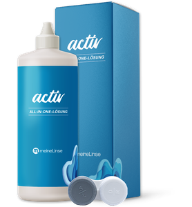 meineLinse activ All-in-One-Lösung Einzelflasche - Ansicht 2