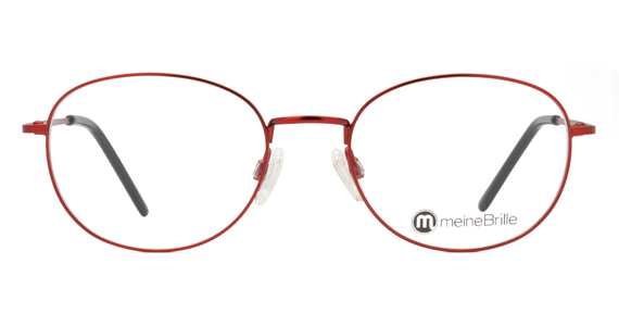 meineBrille 04-79060-02, Rot Matt front - Ansicht 3
