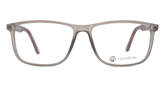 meineBrille 04-96060-01, Grau/Havanna Matt front - Ansicht 3