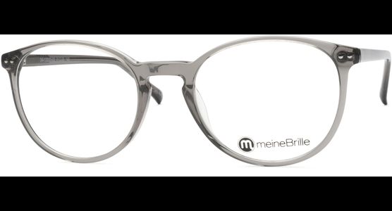 meineBrille 04-12020-02, Hellgrau Schräg links - Ansicht 2