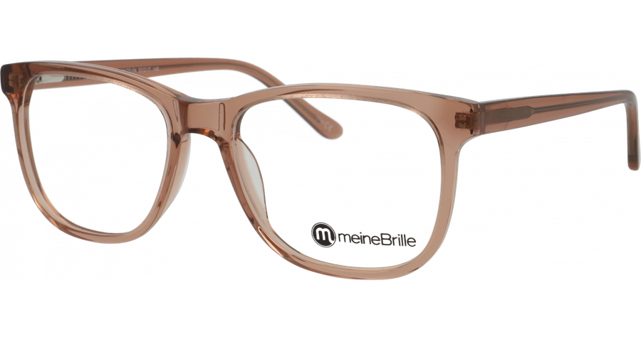 meineBrille Brille Unisex meineBrille 04-40170-04, Nude Transparent glänzend Ansicht 1