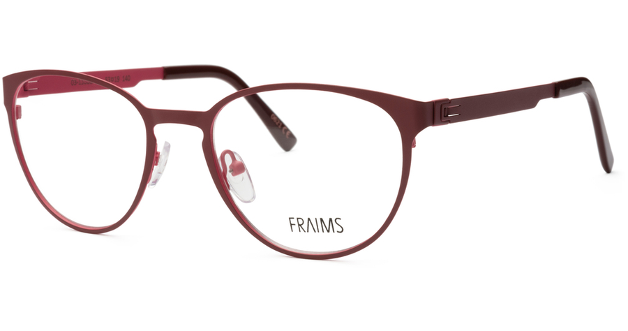 FRAIMS Brille Damen FRAIMS 03-15050-02 Carole, Brombeer/Pink matt Ansicht 1