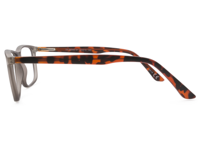 meineBrille 04-96060-01, Grau/Havanna Matt seite