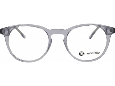 meineBrille 04-30100-01, Hellgrau/Transparent - Ansicht 2