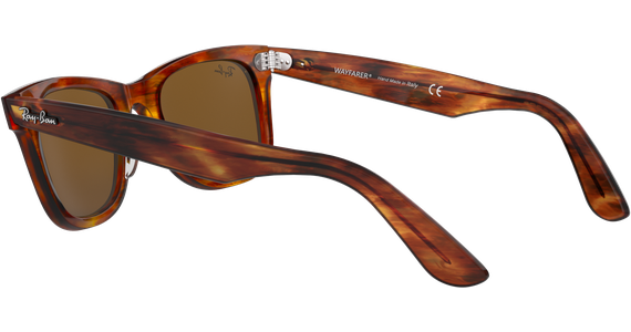 Ray ban wayfarer gold trim discount