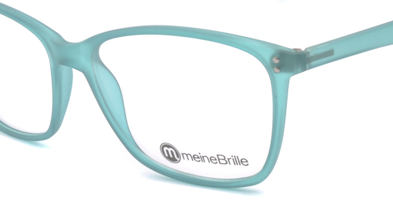 meineBrille 04-69060-02, Türkisgrün matt - Ansicht 3