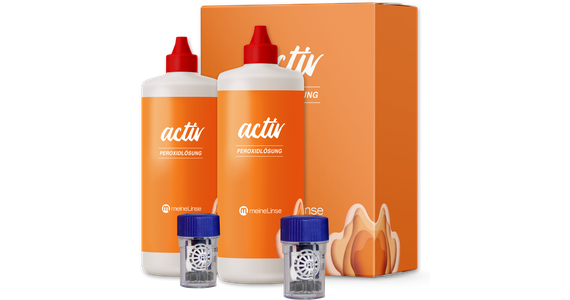 meineLinse activ Peroxidlösung Doppelpack - Ansicht 2