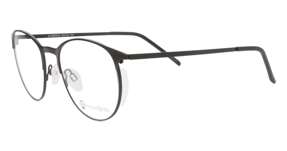meineBrille 04-96030-01, Schwarz Matt