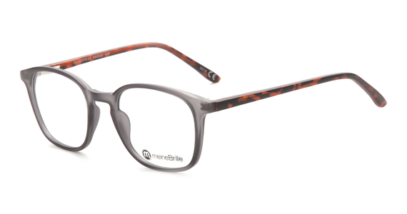 meineBrille 04-96070-02, Grau/Havanna Matt links - Ansicht 3