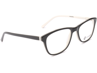 meineBrille 04-69040-02, Schwarz/Creme rechts - Ansicht 5