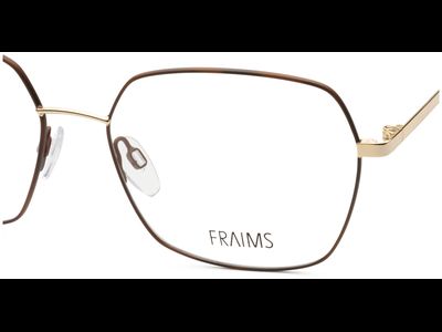 FRAIMS Brille Damen FRAIMS 03-15000-01 Dionne, Havanna/Gold Ansicht 5