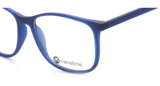 meineBrille 04-96000-02, Dunkel Blau Matt - Ansicht 4