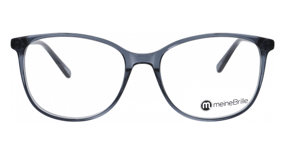 meineBrille 04-20160-01, Blaugrau Front - Ansicht 3