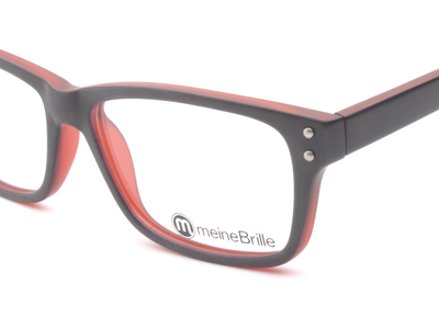 meineBrille 04-69130-01, Marine Blau/Rot Matt nah - Ansicht 3