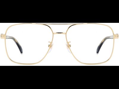 David Beckham Brille Herren David Beckham DB 7103 57 GOLD BLACK Ansicht 2