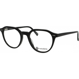 meineBrille Brille Unisex meineBrille 04-30030-01, Schwarz glänzend