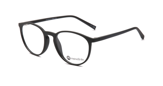 meineBrille 04-79010-01, Schwarz Matt links - Ansicht 2