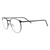 meineBrille 04-96030-01, Schwarz Matt links