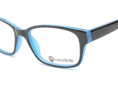 meineBrille 04-69170-02, Schwarz/Blau nah - Ansicht 3