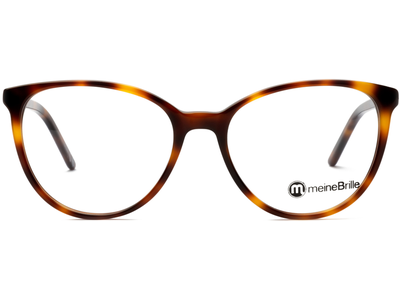 meineBrille 04-06000-02, Havanna Front - Ansicht 2