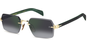 David Beckham DB 7109/S 56 GOLD GREEN