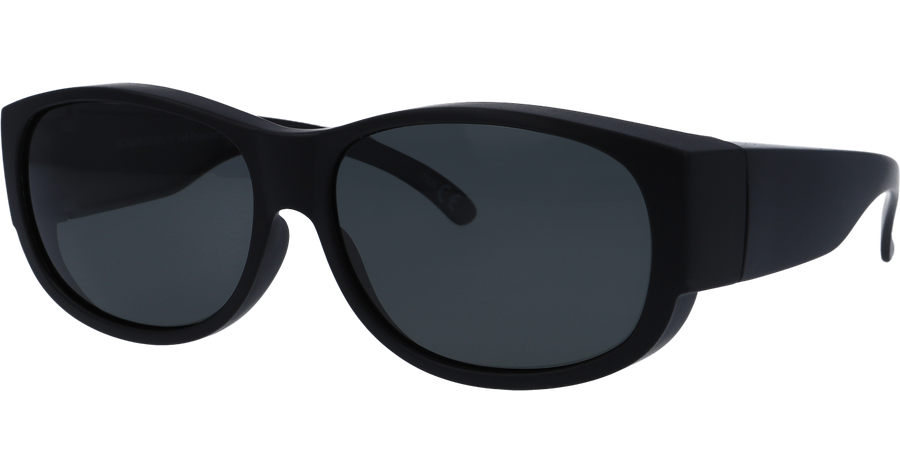 SunRay Sonnenbrille Unisex SunRay 06-71400-03 Überbrille, Schwarz matt Ansicht 1