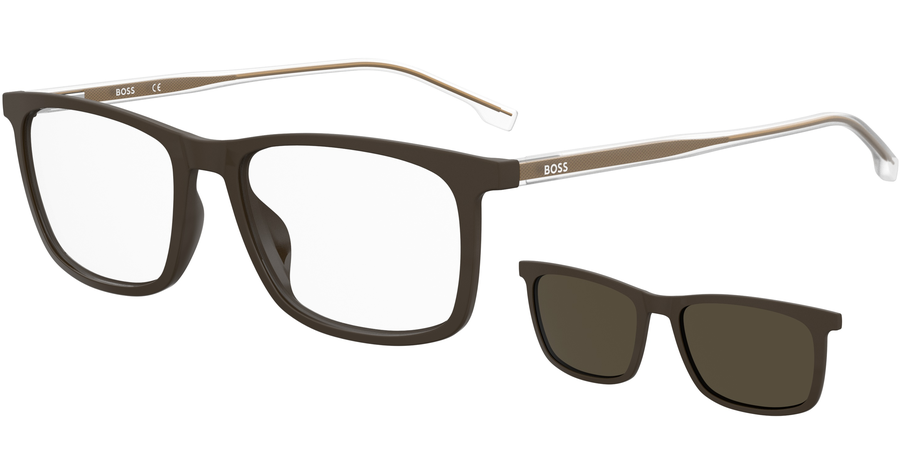 Hugo Boss Brille Herren HUGO 1150/CS 4IN - matt braun Ansicht 1
