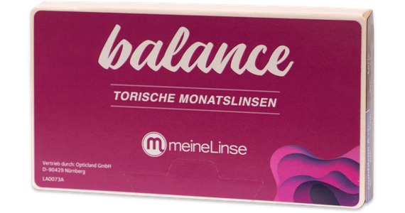 meineLinse balance torische Monatslinsen 3er - Ansicht 3