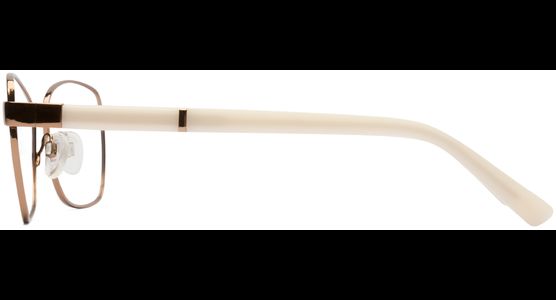 meineBrille 04-06020-01, Kupfergold/Alabaster Seite - Ansicht 4