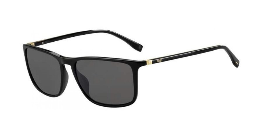Hugo Boss Sonnenbrille Herren Hugo Boss 0665/S/IT 57 black/gold Ansicht 1