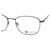 meineBrille 04-12060-01, Dunkel Gun Matt Nah