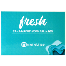 meineLinse fresh sphärische Monatslinsen 3er