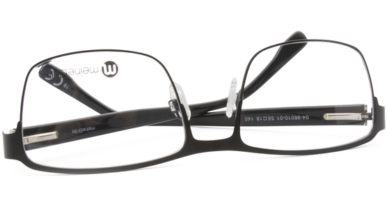 meineBrille 04-96010-01, Schwarz Matt umgedreht - Ansicht 6