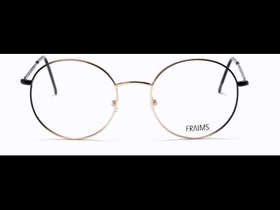 FRAIMS Brille Damen FRAIMS 03-97170-03 Celine, Schwarz Matt/Gold Ansicht 2
